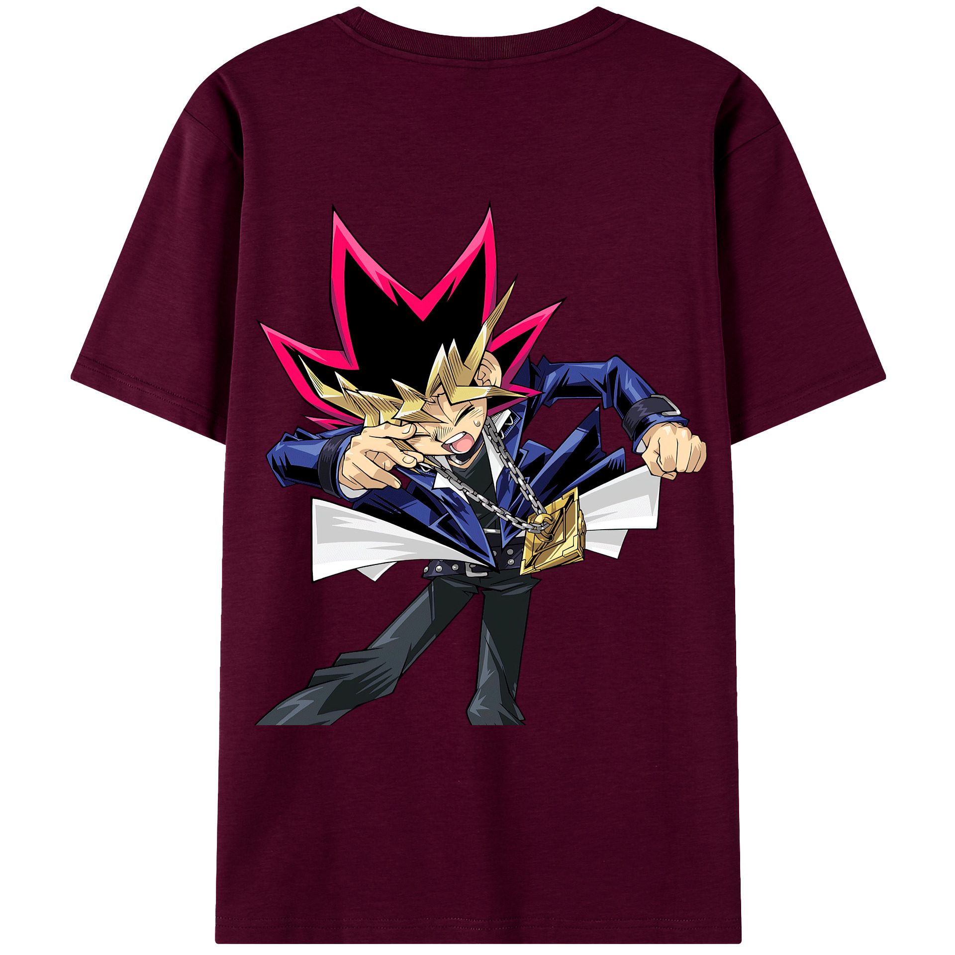 （画像用） 遊☆戯☆王 Yu-Gi-Oh! レディース半袖Tシャツ(バックプリント)